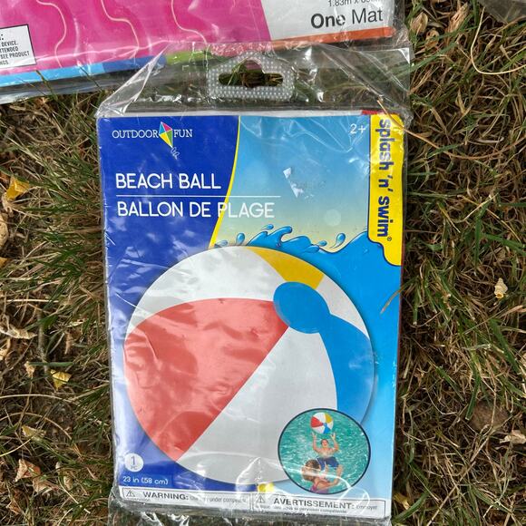 Vintage Inflatable Pool Floats Lot Intex Wet Set Lounges Rafts Beach Toys Sealed - Picture 8 of 9